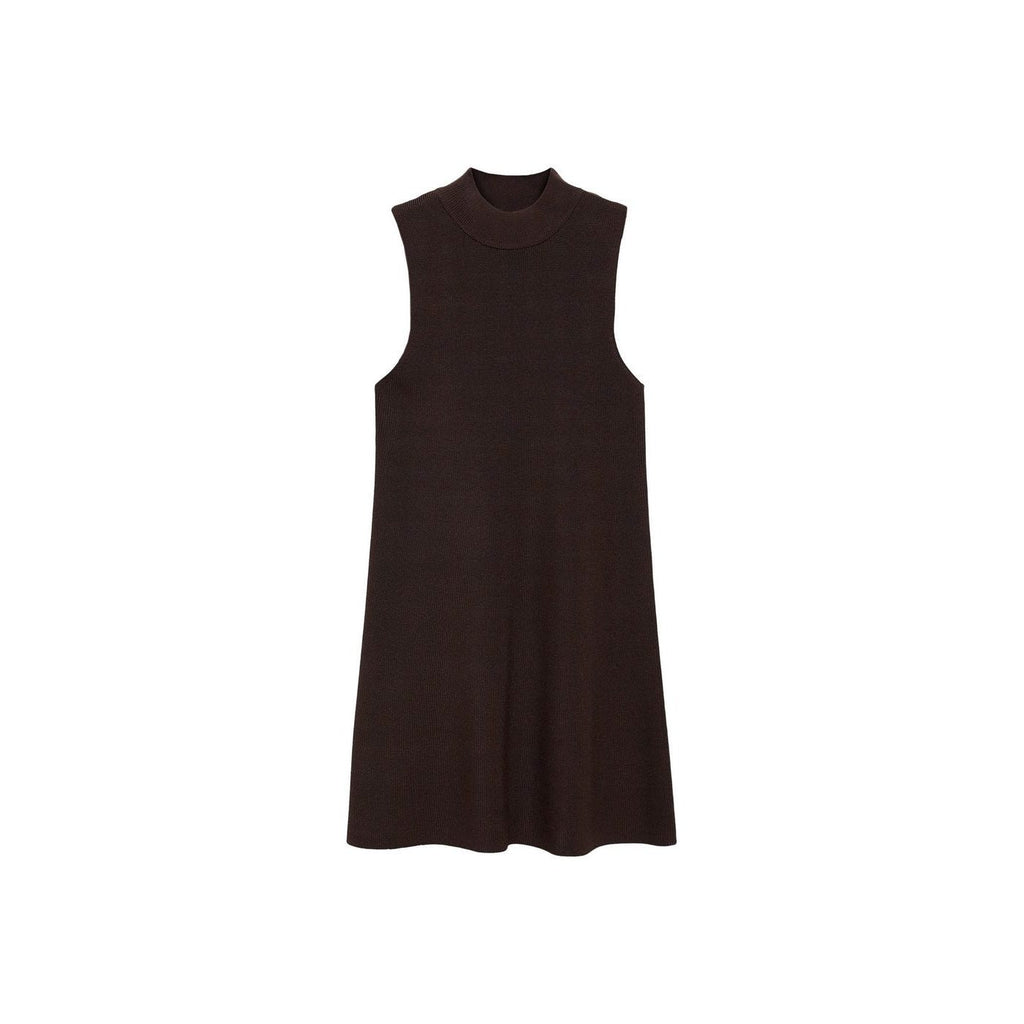 Robe Maille Col Montant