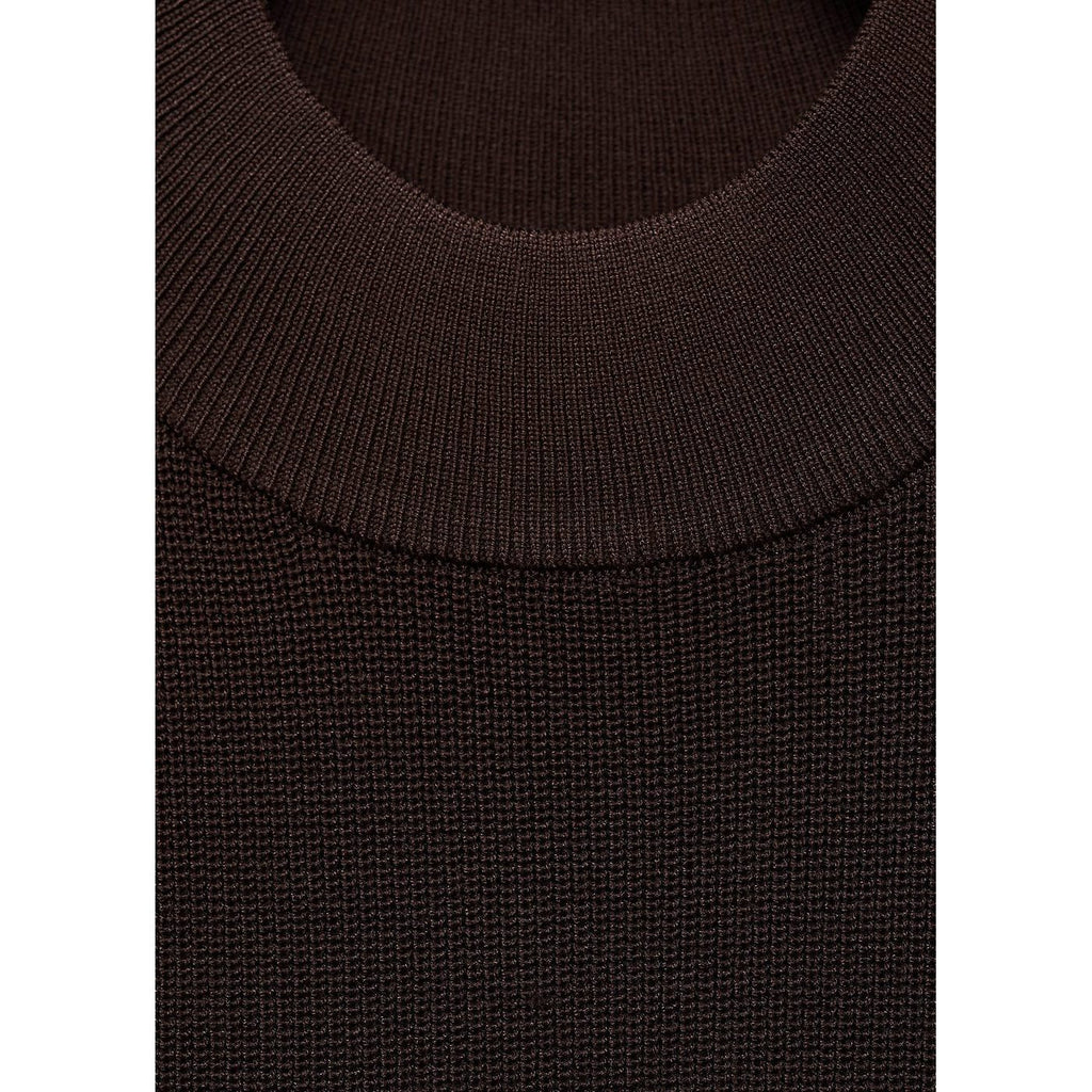 Robe Maille Col Montant