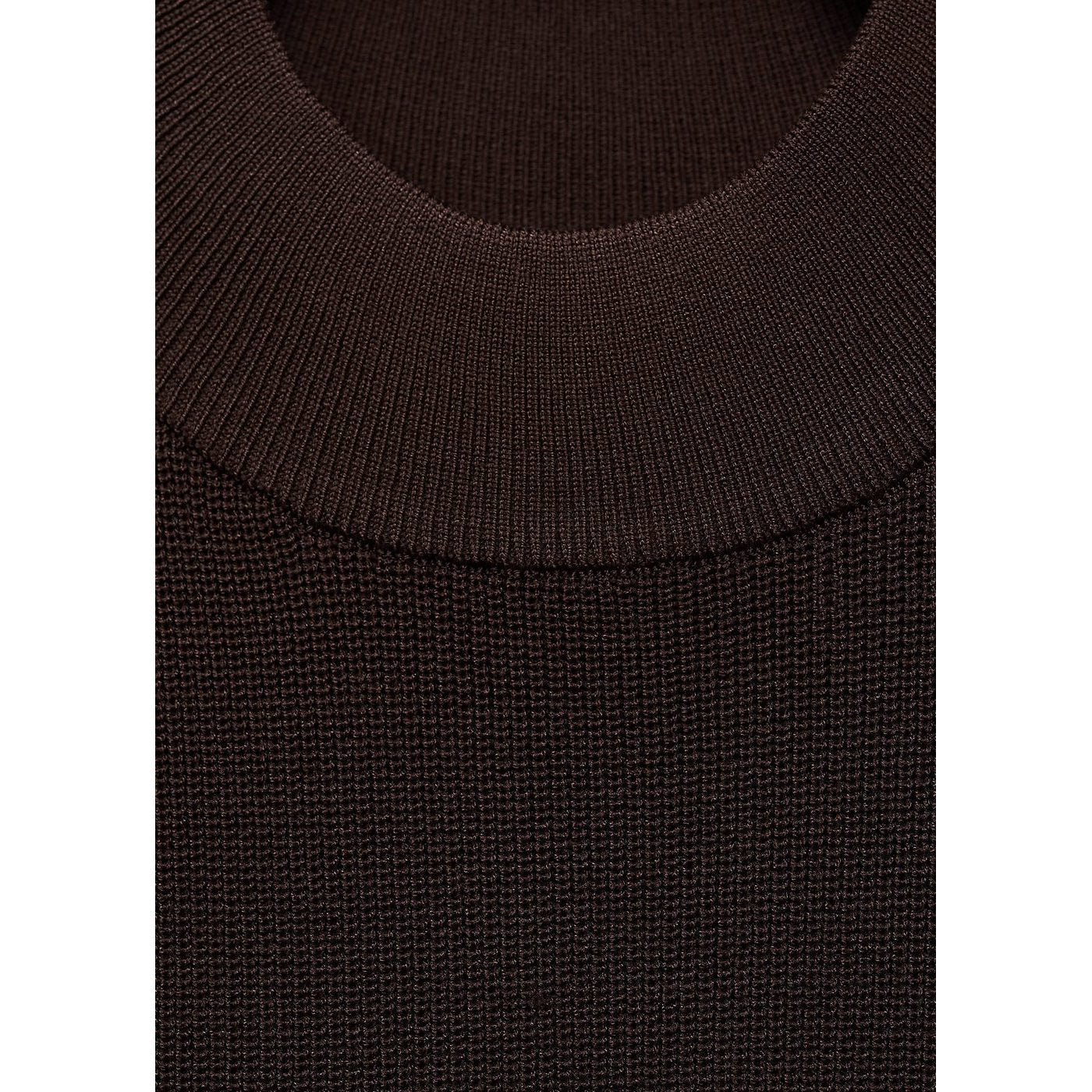 Robe Maille Col Montant