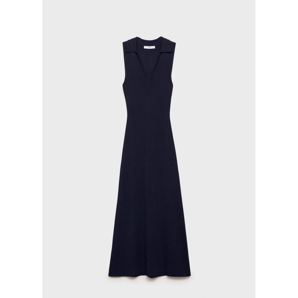 Robe Midi Maille Rabats