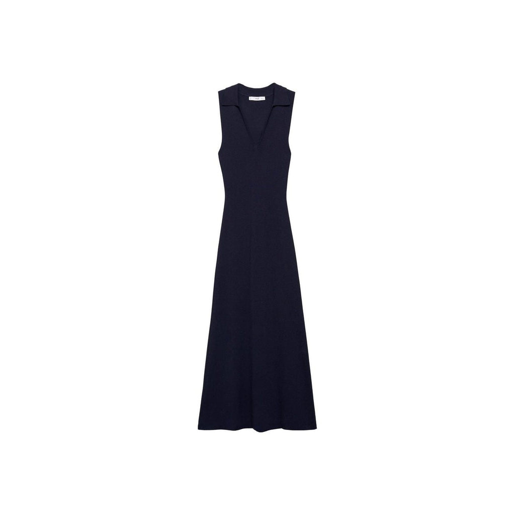 Robe Midi Maille Rabats
