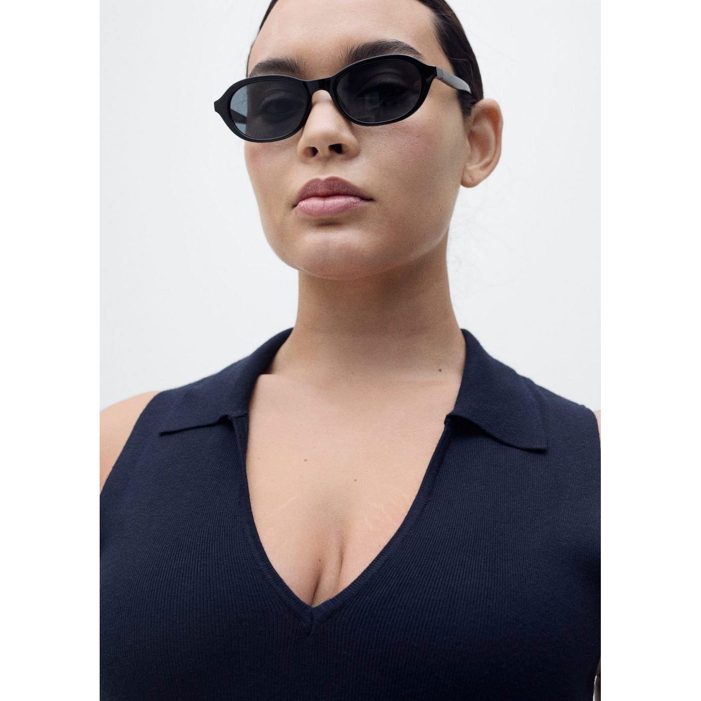 Robe Midi Maille Rabats