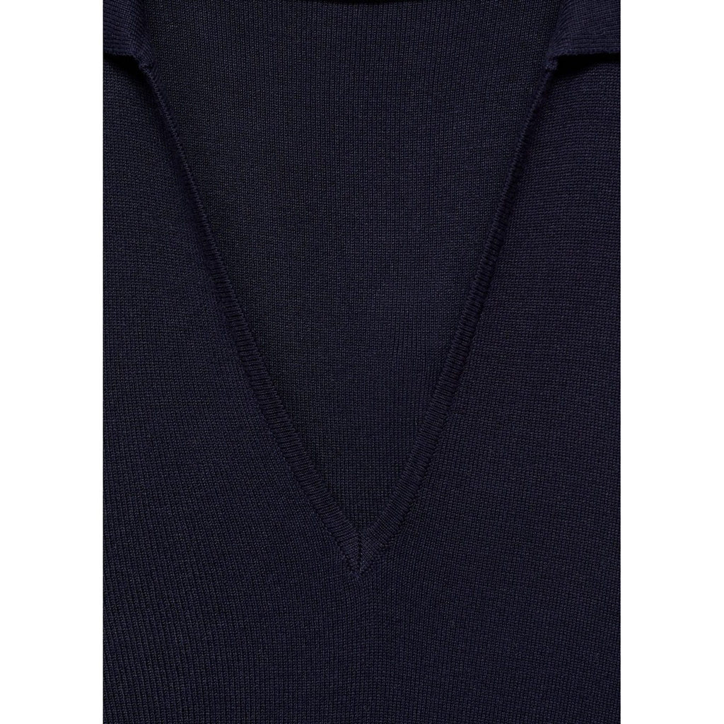 Robe Midi Maille Rabats