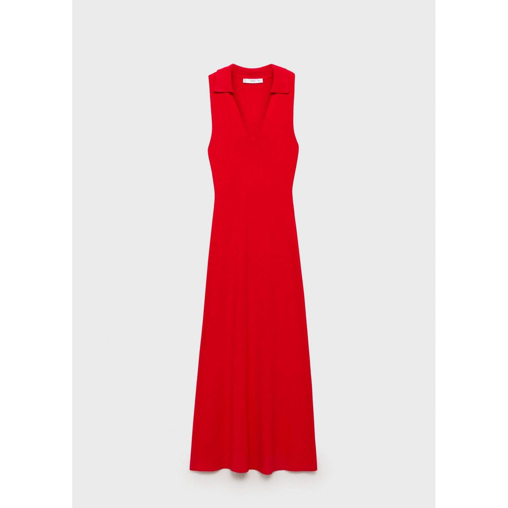Robe Midi Maille Rabats