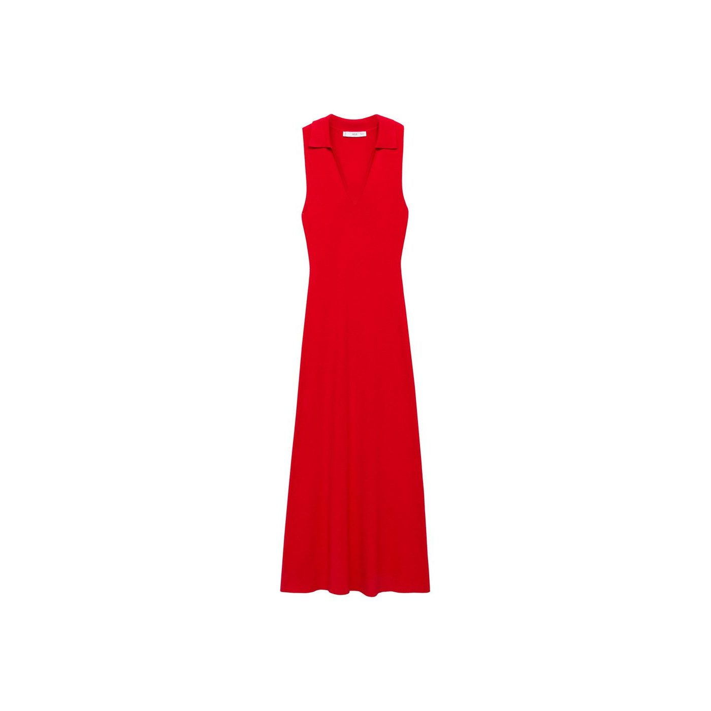 Robe Midi Maille Rabats