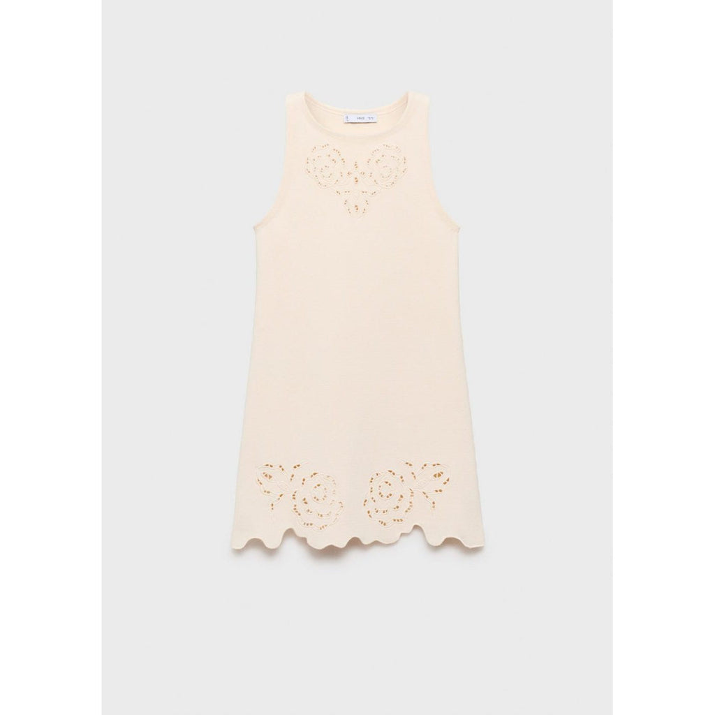 Robe Maille Détails Ajourés