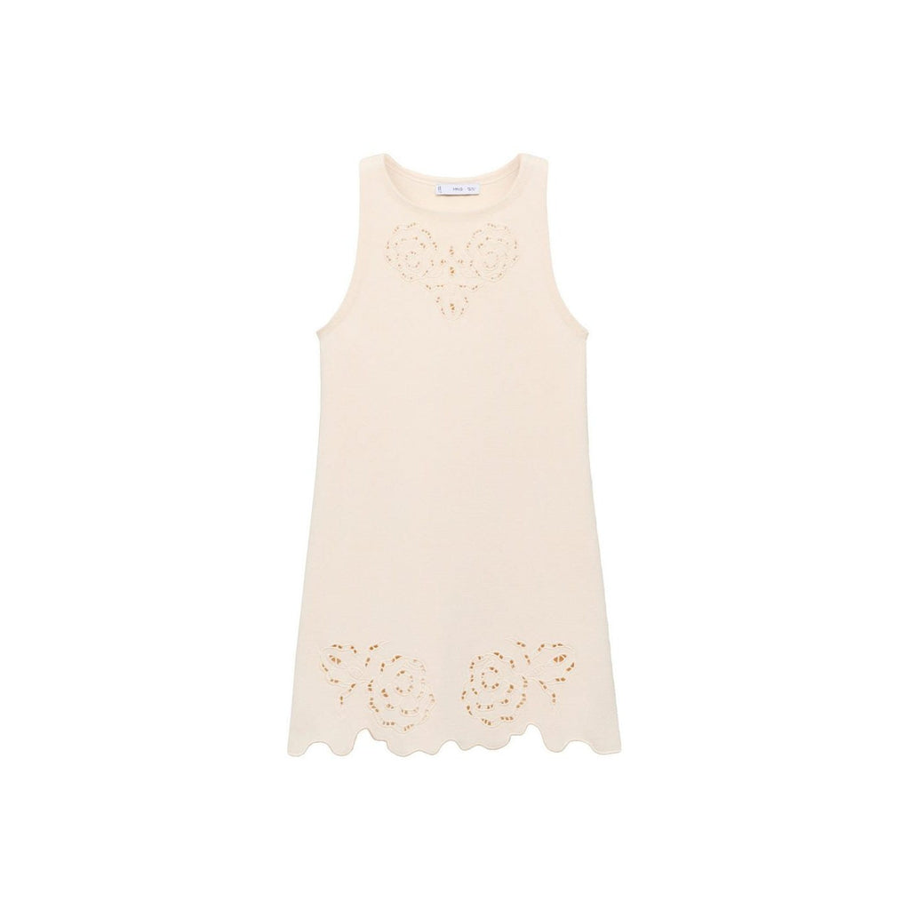 Robe Maille Détails Ajourés