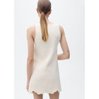 Robe Maille Détails Ajourés