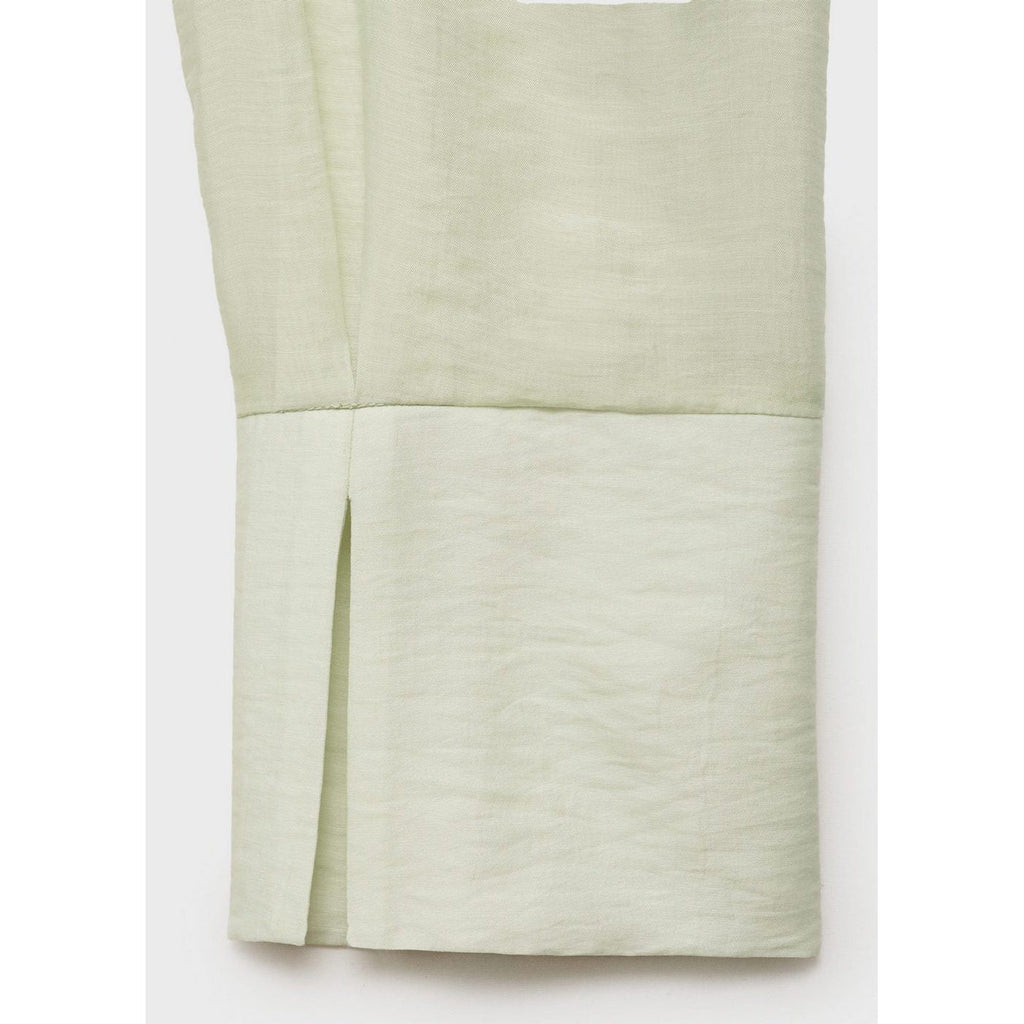 Chemise Croisée En Lyocell Avec Fermeture À
