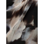 Robe Drapée Avec Imprimé Fleuri