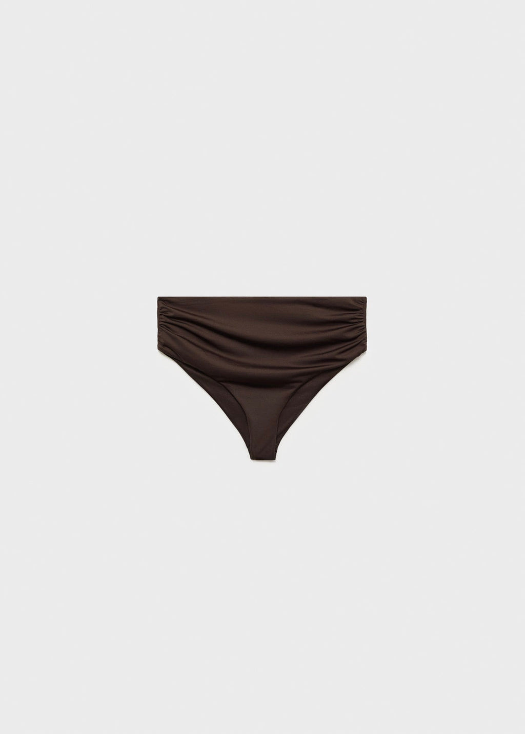 Culotte Bikini Taille Haute Drapée