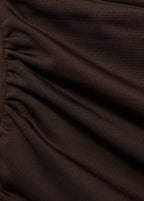 Culotte Bikini Taille Haute Drapée