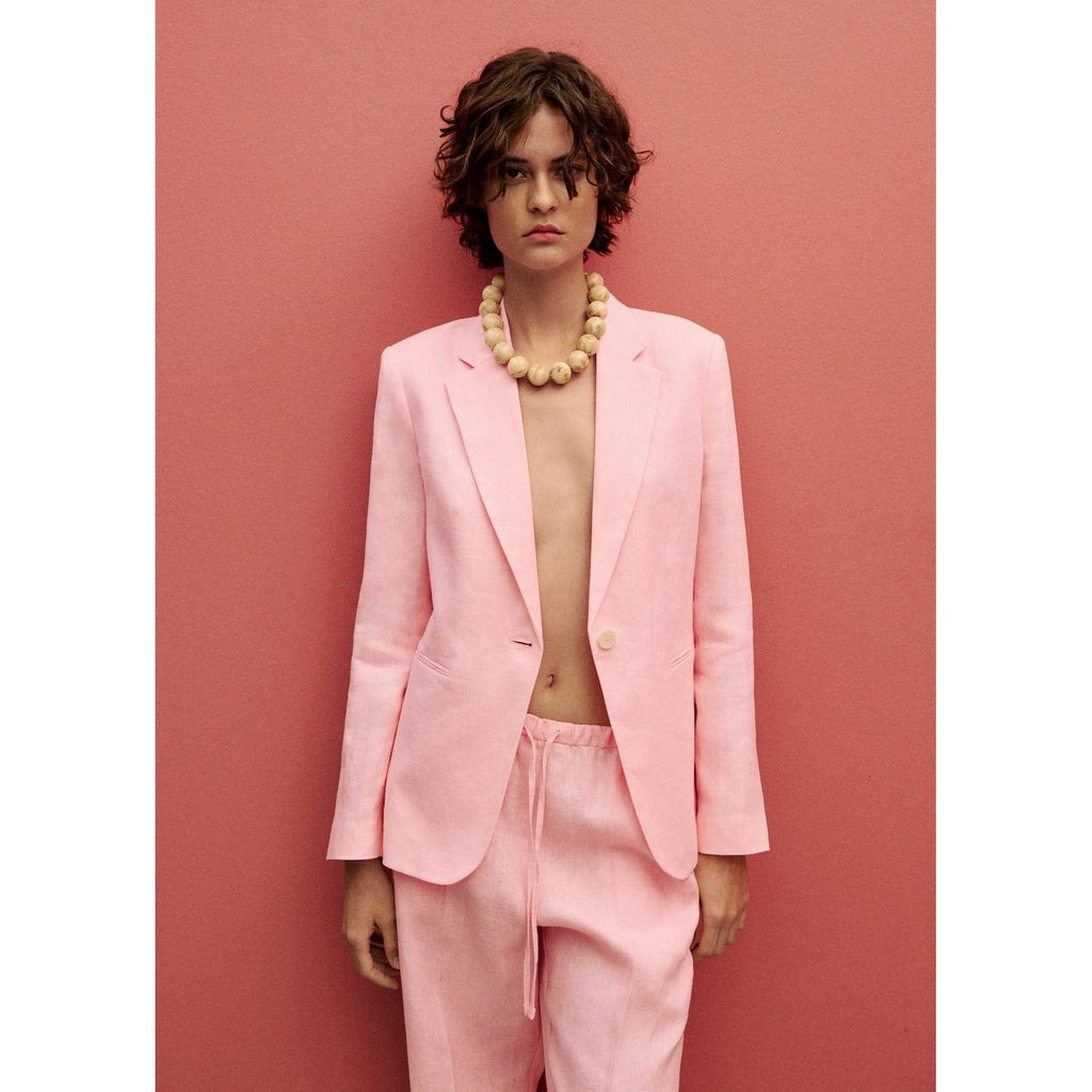 Pantalon Droit Lin