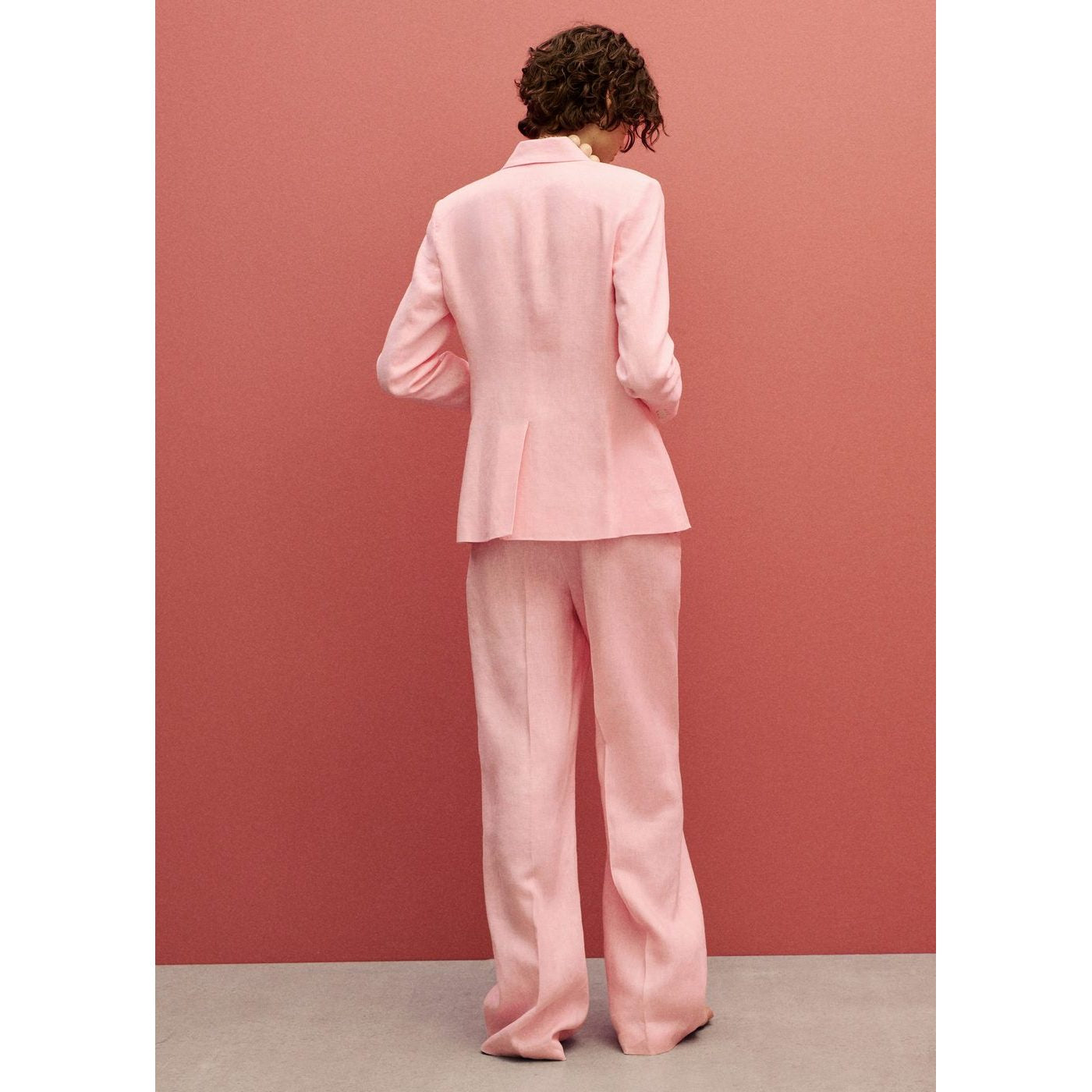 Pantalon Droit Lin