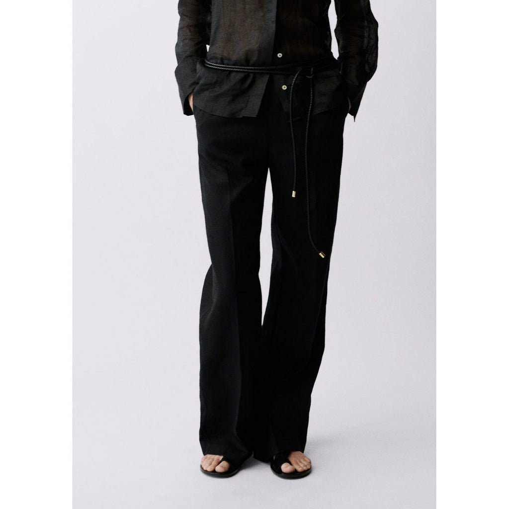 Pantalon Droit Lin