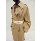 Trench Oversize Effet Froissé