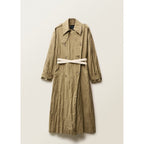 Trench Oversize Effet Froissé