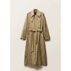 Trench Oversize Effet Froissé