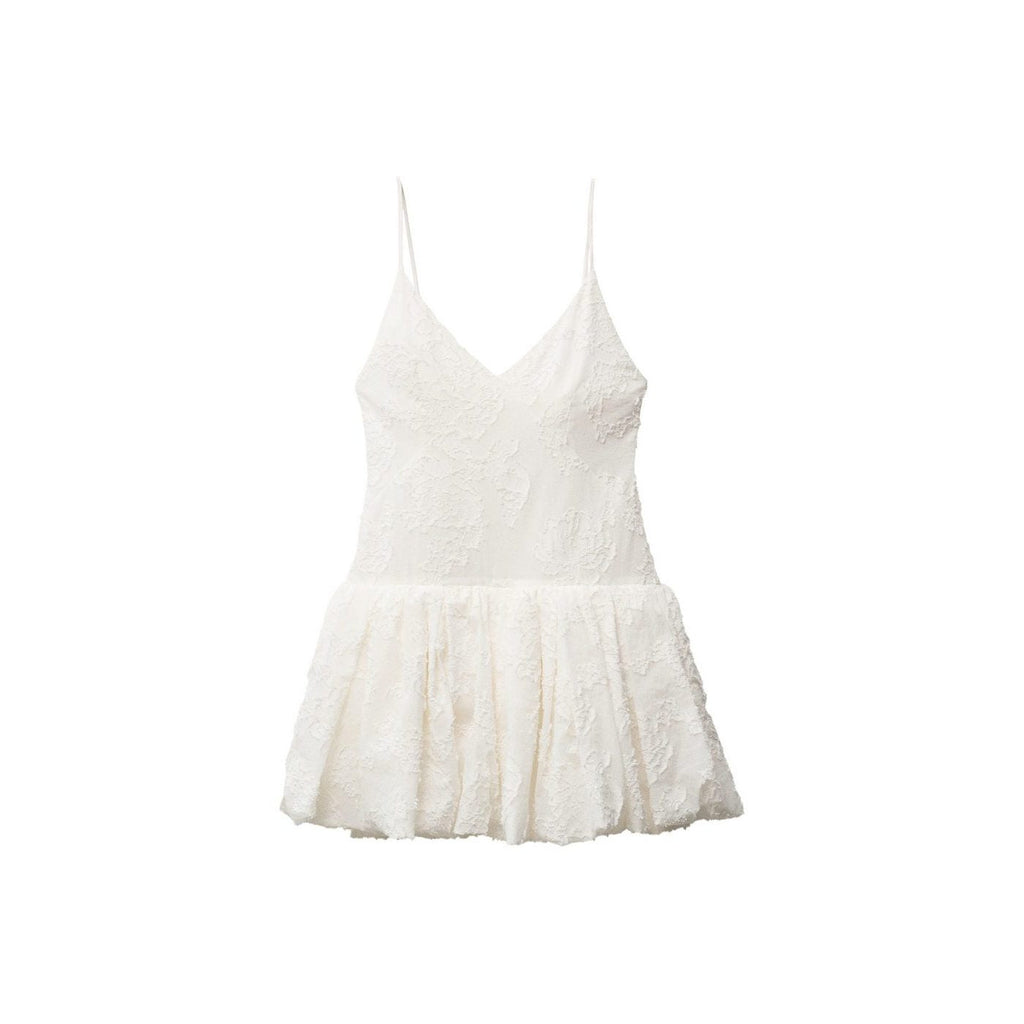 Robe Ballon Texturée