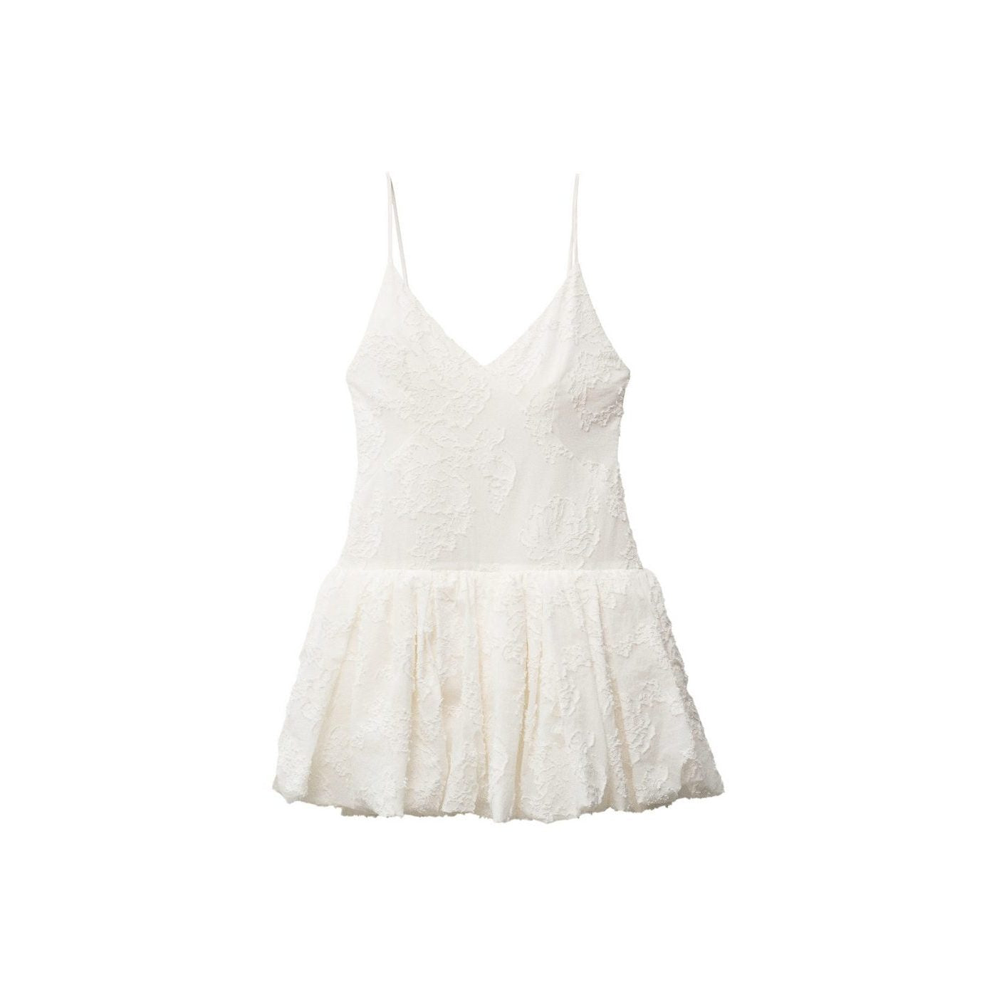 Robe Ballon Texturée