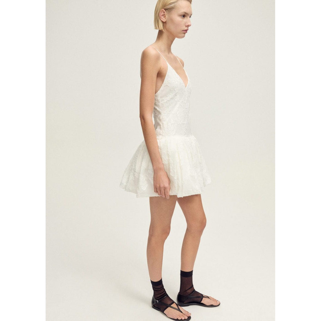 Robe Ballon Texturée