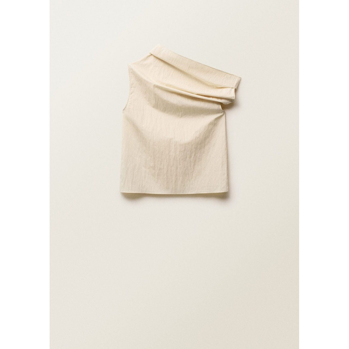 Chemisier Coton Col Asymétrique