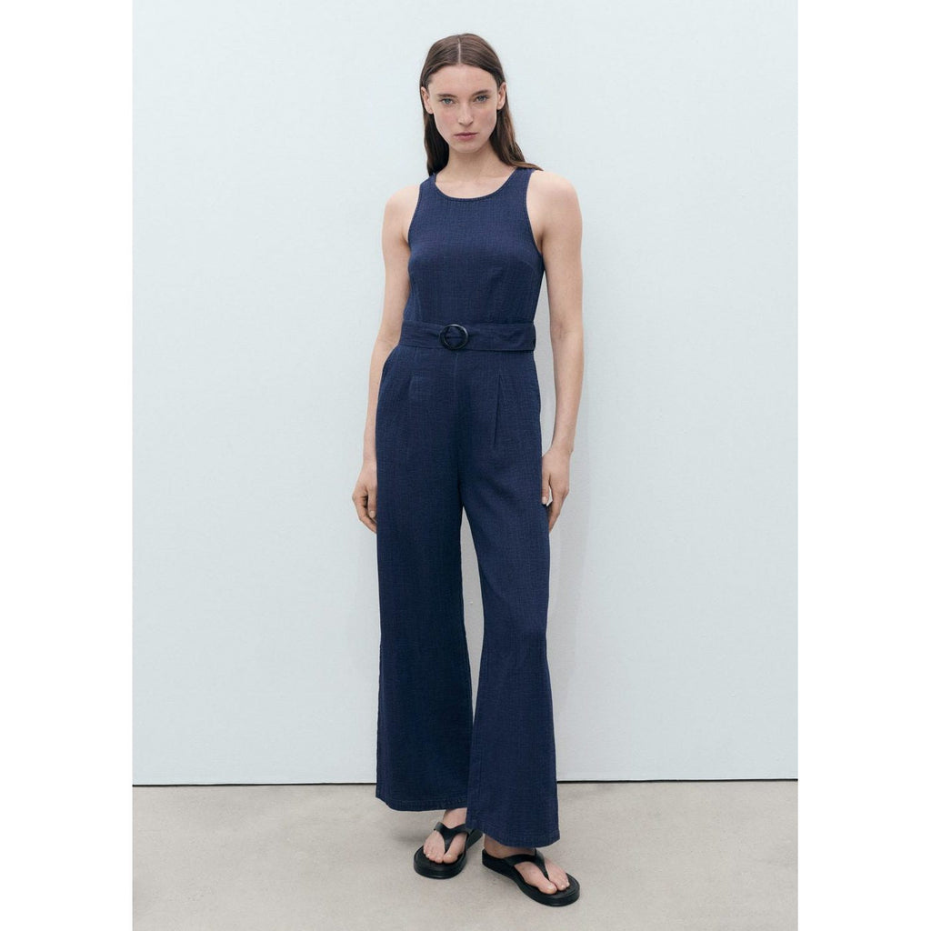 Combinaison Denim Fluide Ceinture