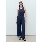 Combinaison Denim Fluide Ceinture