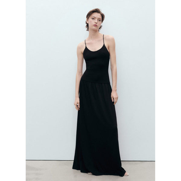 Robe Maille Dos Croisé