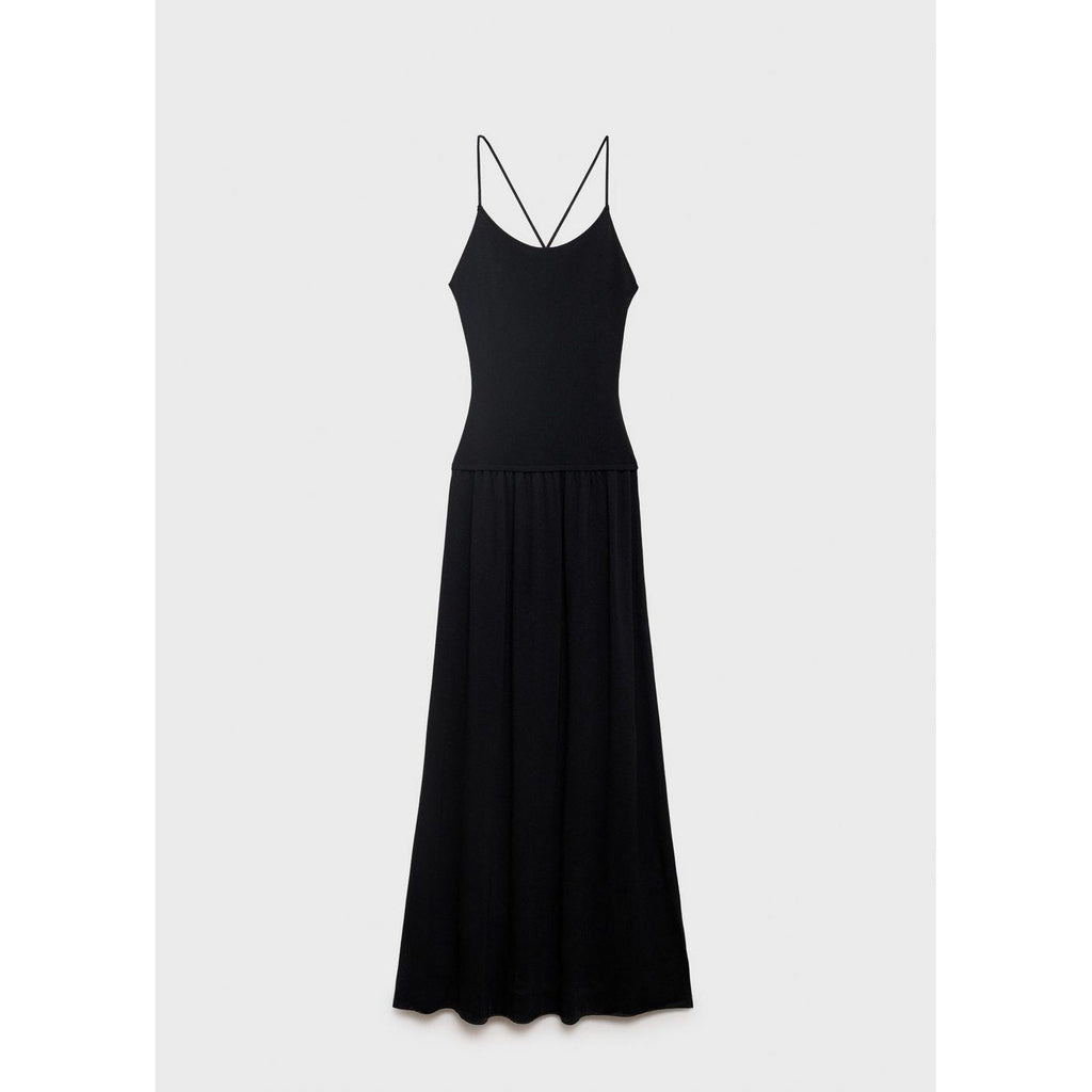 Robe Maille Dos Croisé