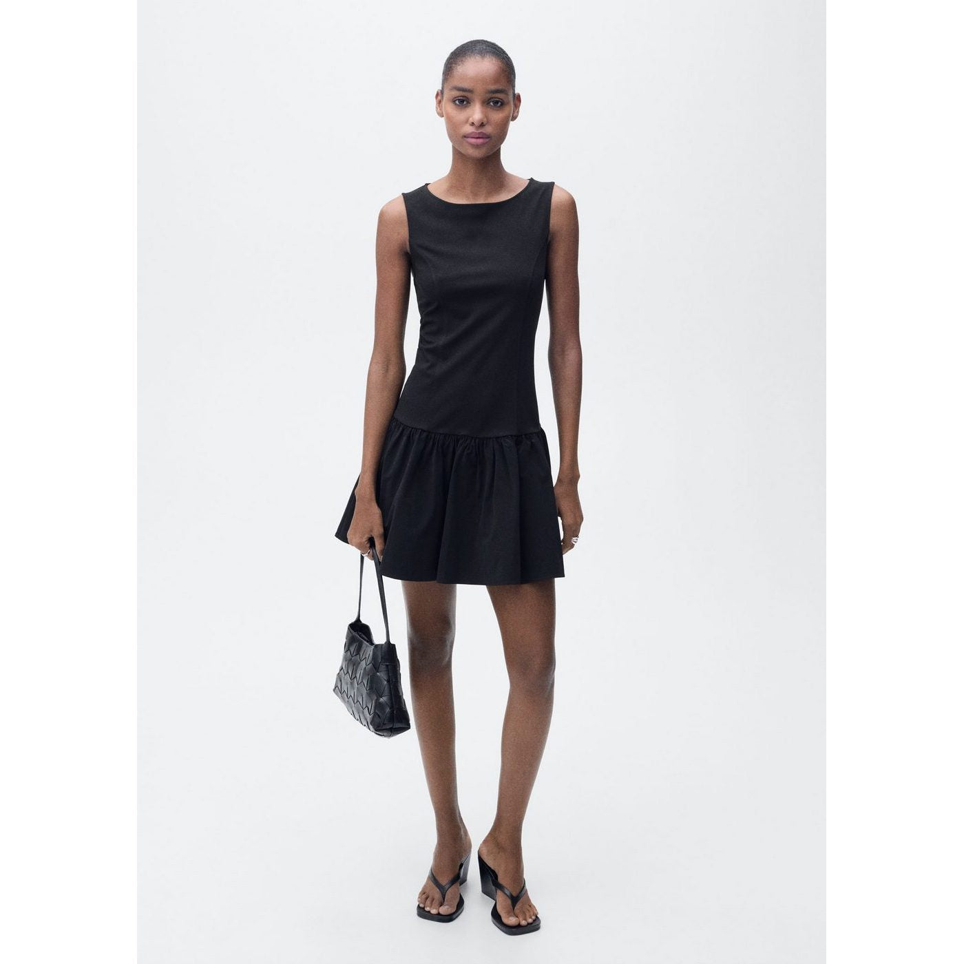 Robe Courte Combinée