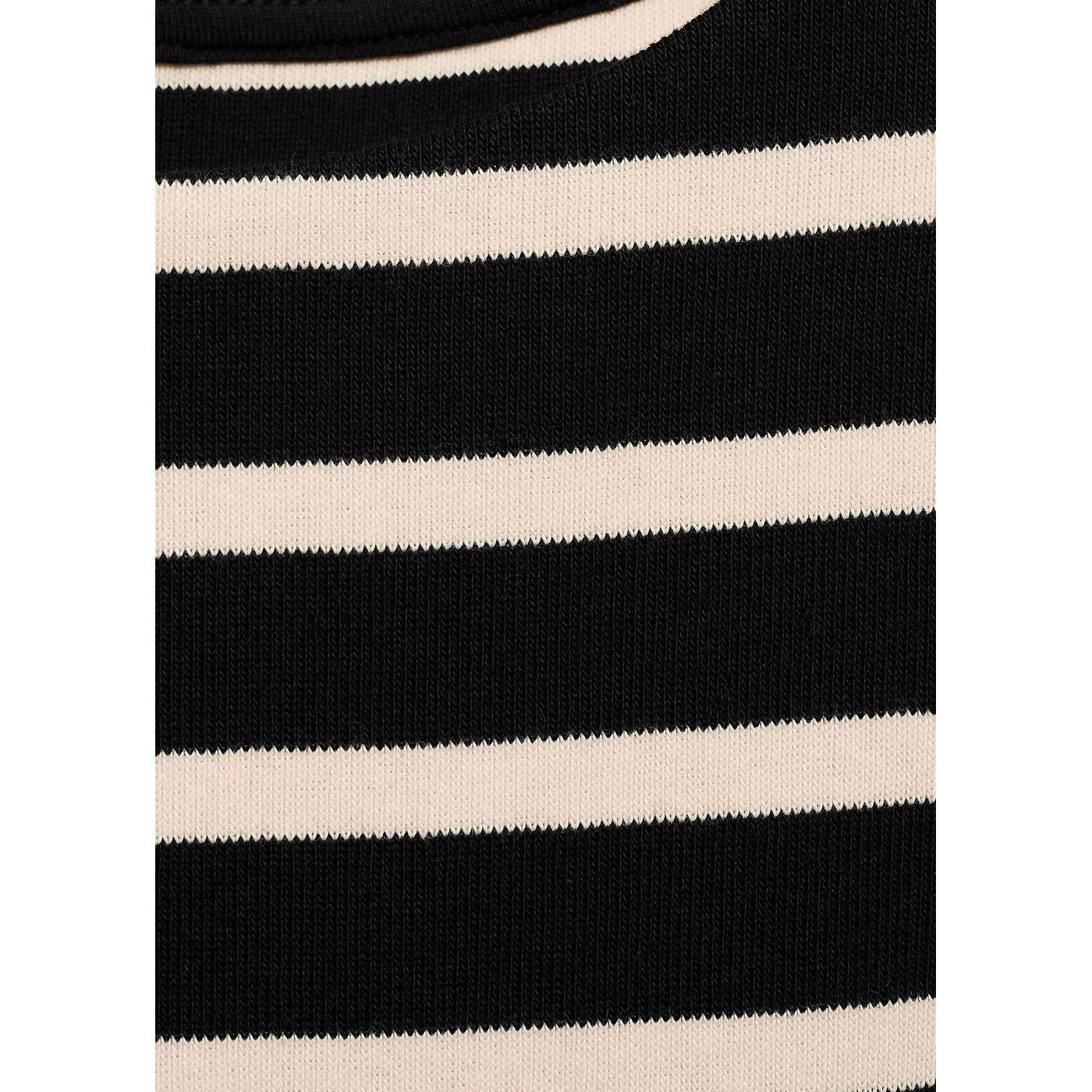 Robe Courte Motif Combiné