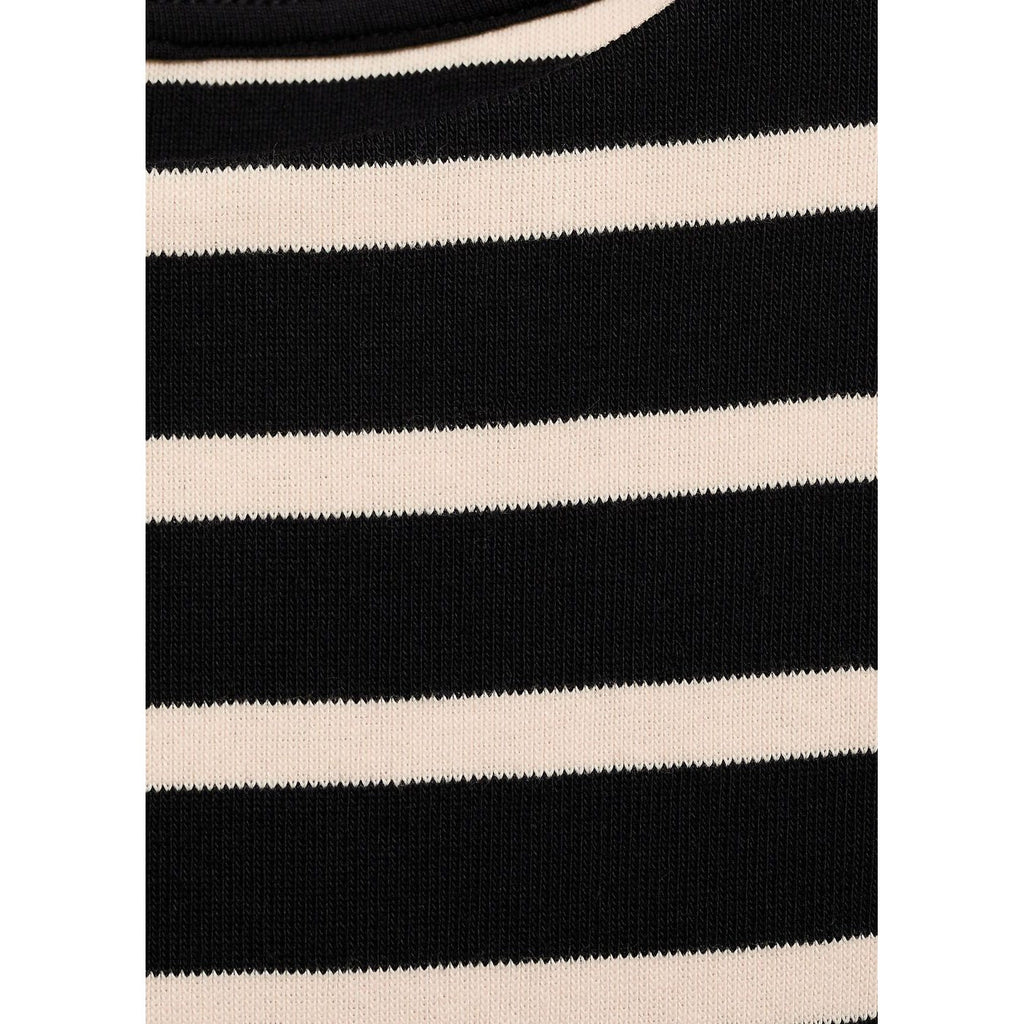 Robe Courte Motif Combiné