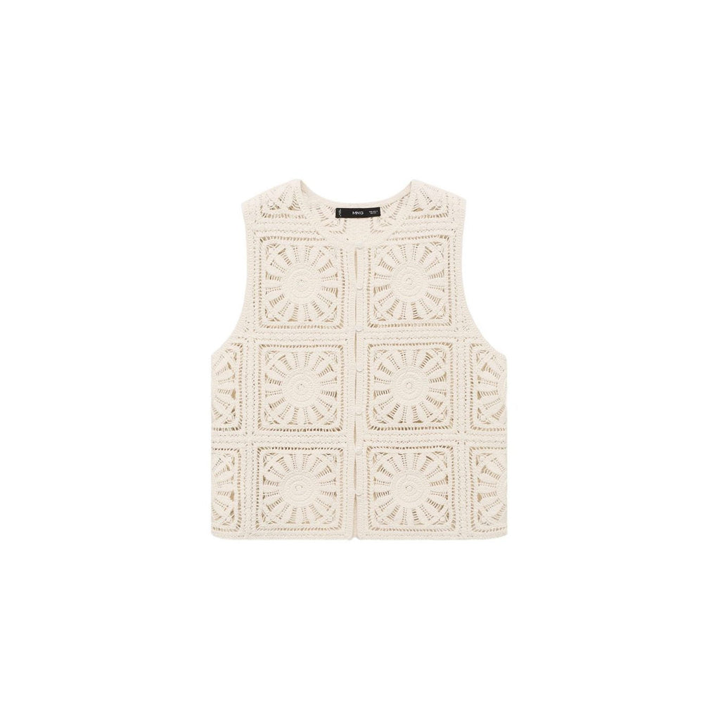 Gilet Maille Crochet