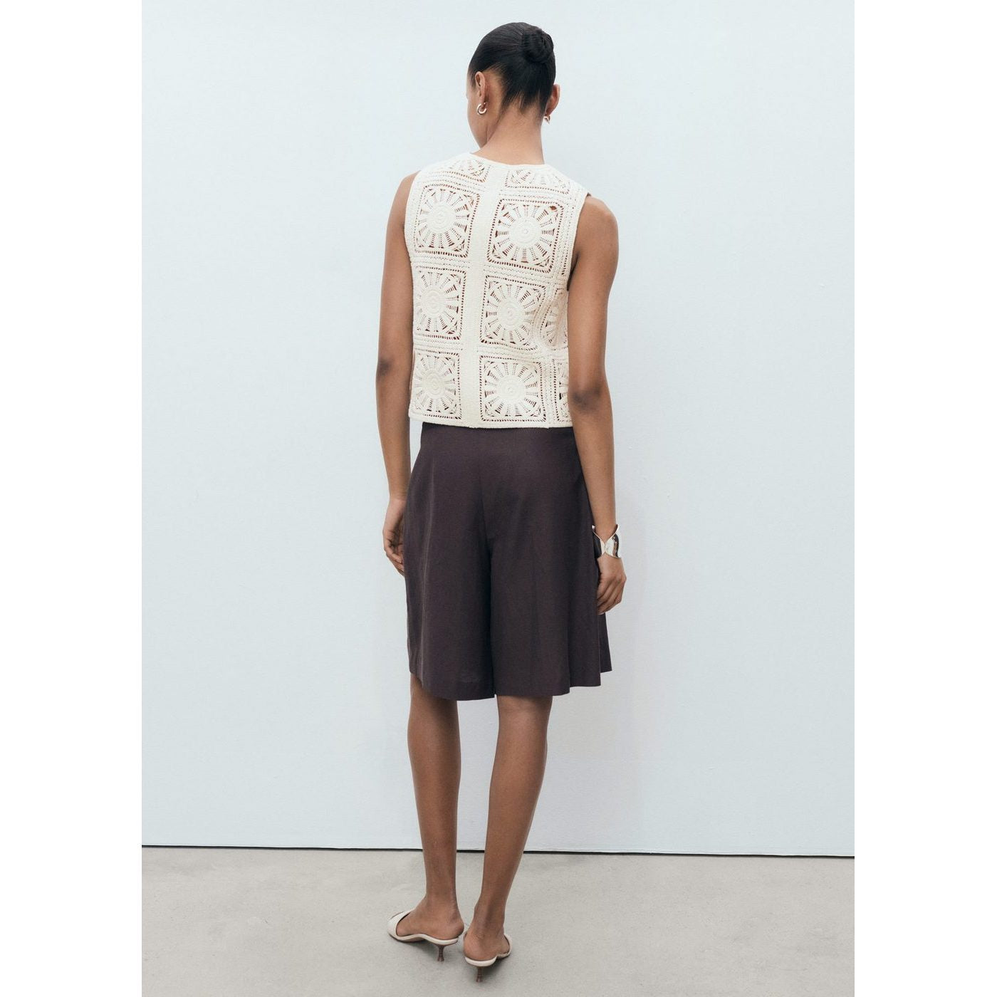 Gilet Maille Crochet
