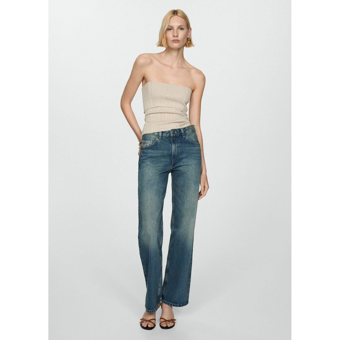 Top Bustier Maille