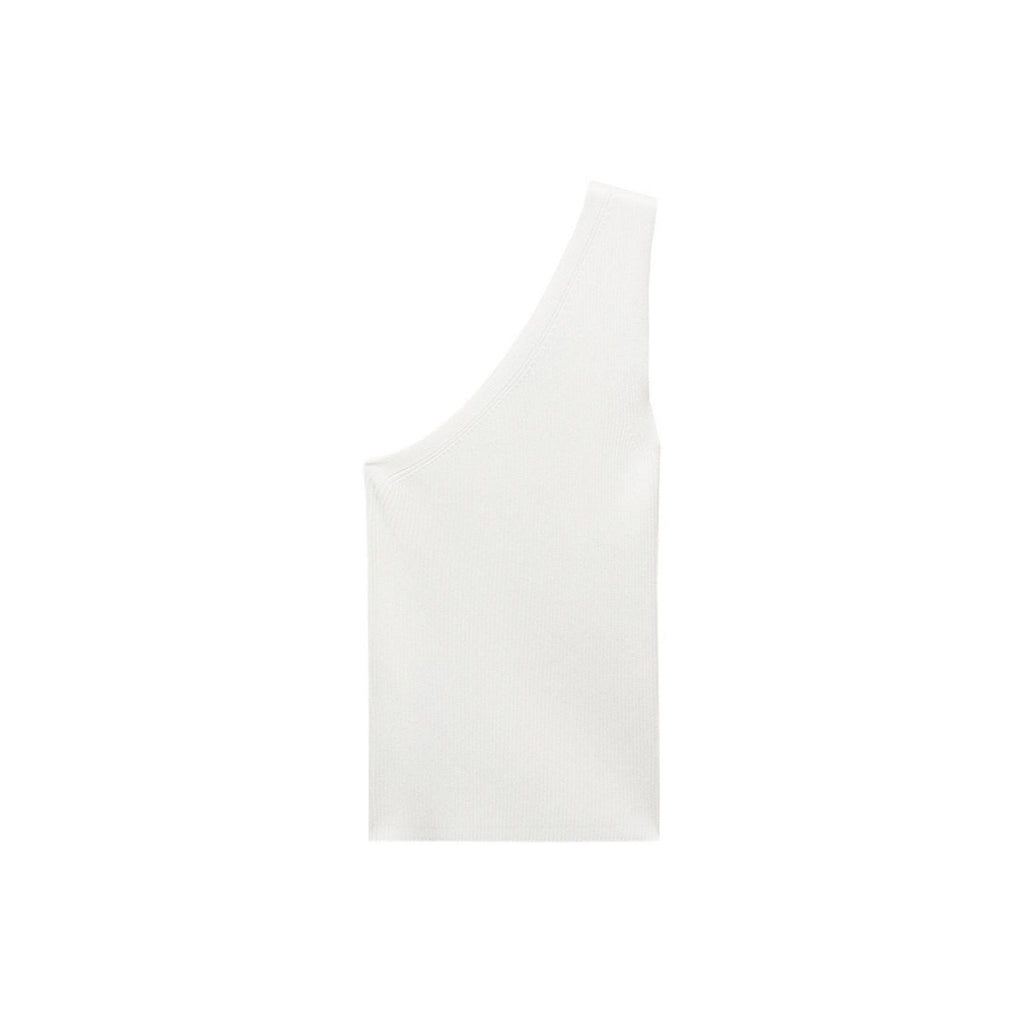 Top Maille Asymétrique
