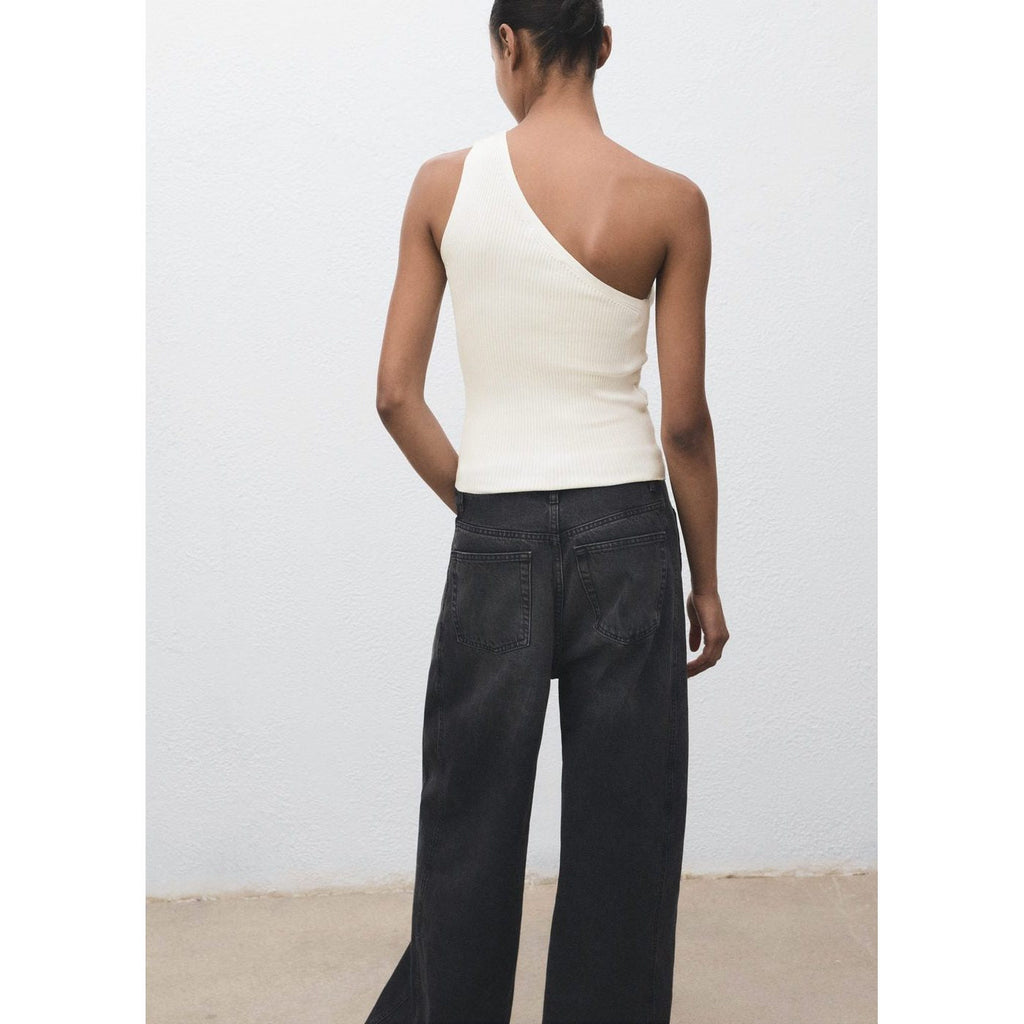 Top Maille Asymétrique