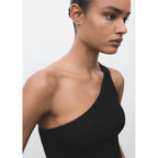 Top Maille Asymétrique