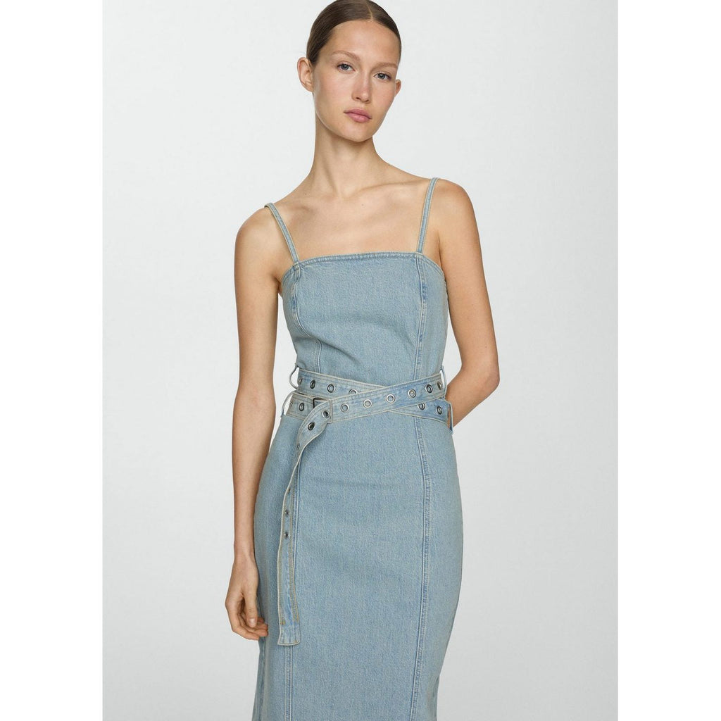 Robe En Jean Ceinture