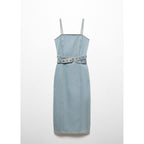 Robe En Jean Ceinture