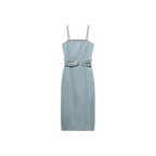 Robe En Jean Ceinture