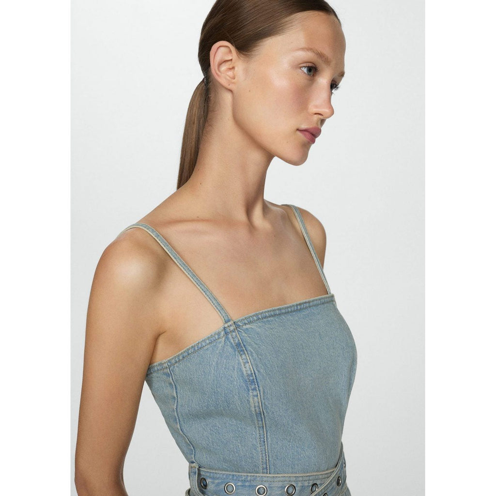 Robe En Jean Ceinture