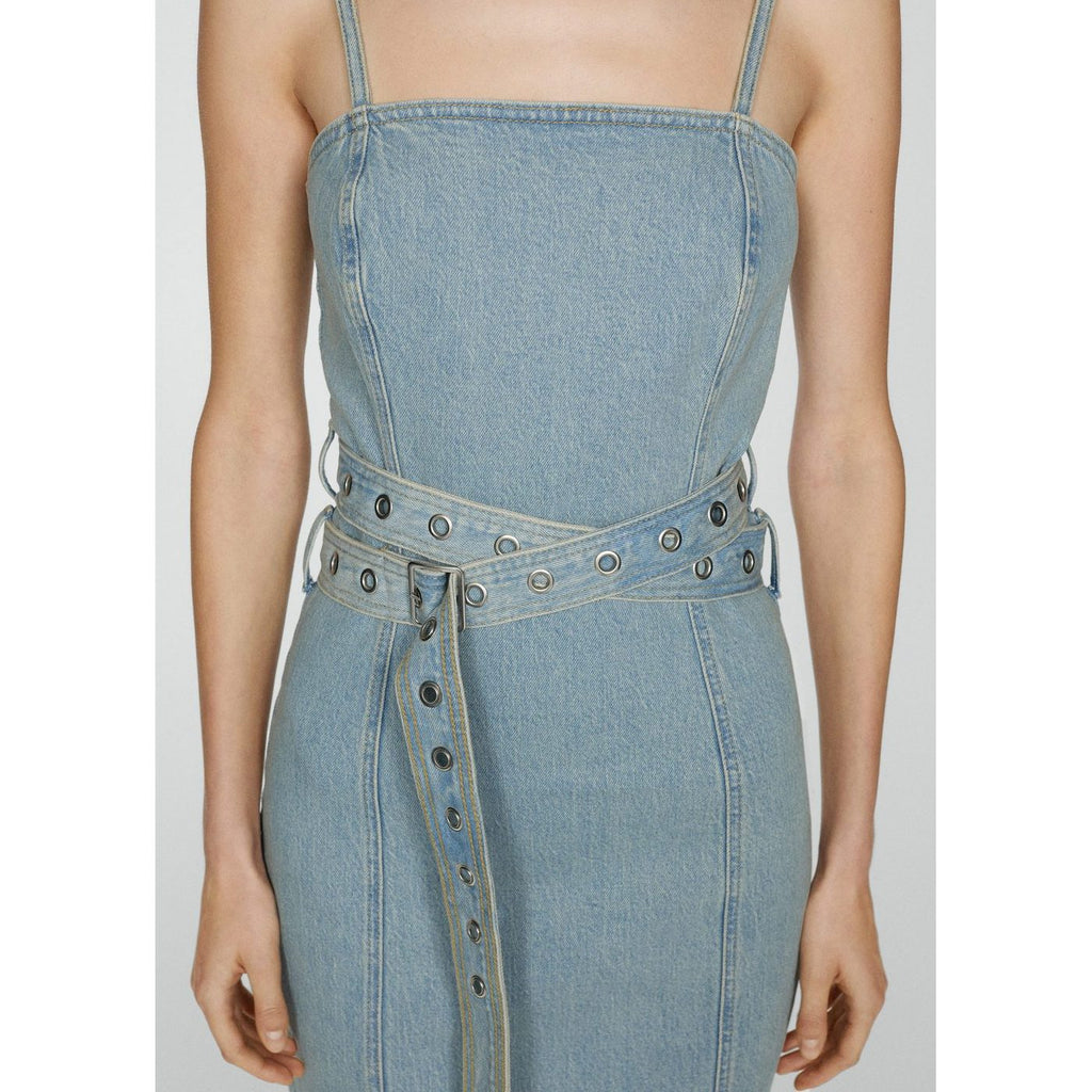 Robe En Jean Ceinture