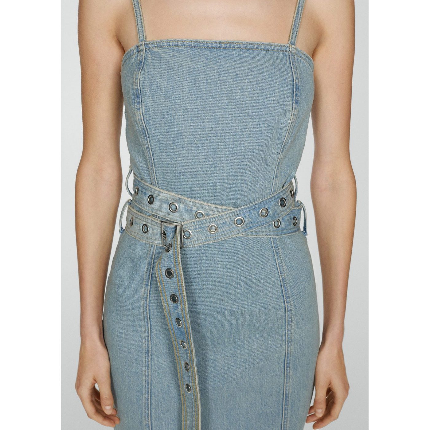 Robe En Jean Ceinture