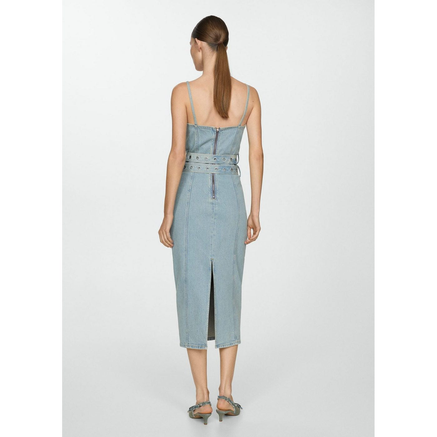Robe En Jean Ceinture