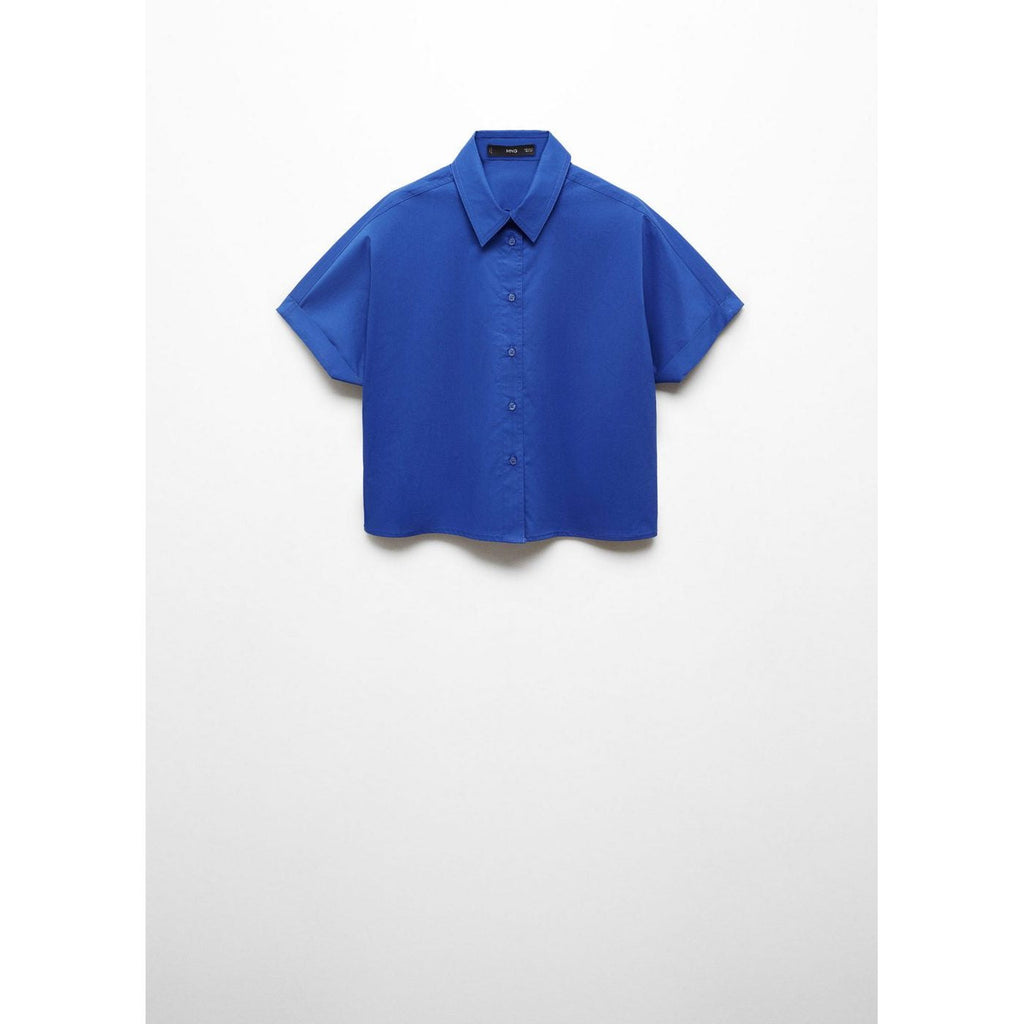 Chemise Crop 100 % Coton