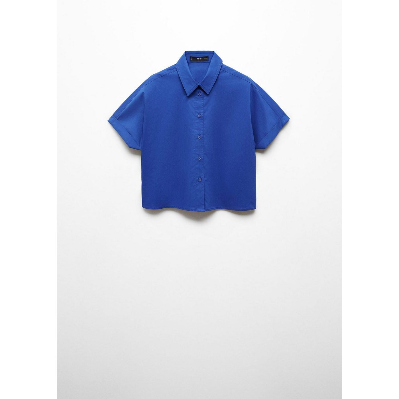 Chemise Crop 100 % Coton