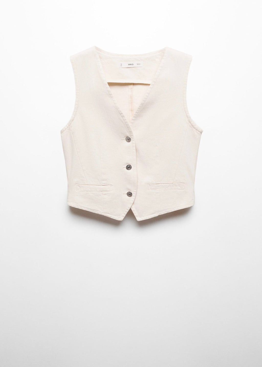 Gilet En Jean Boutons
