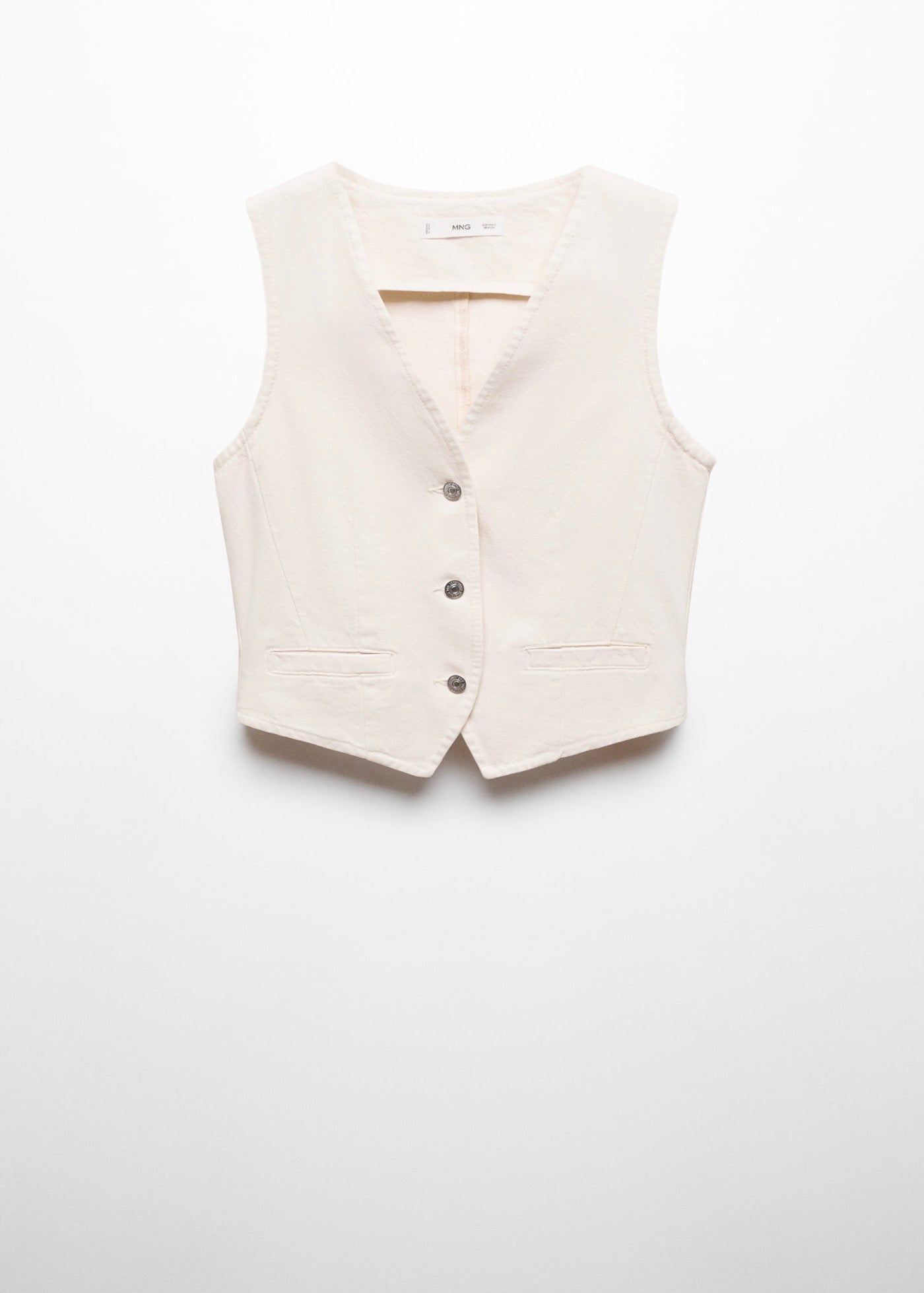 Gilet En Jean Boutons